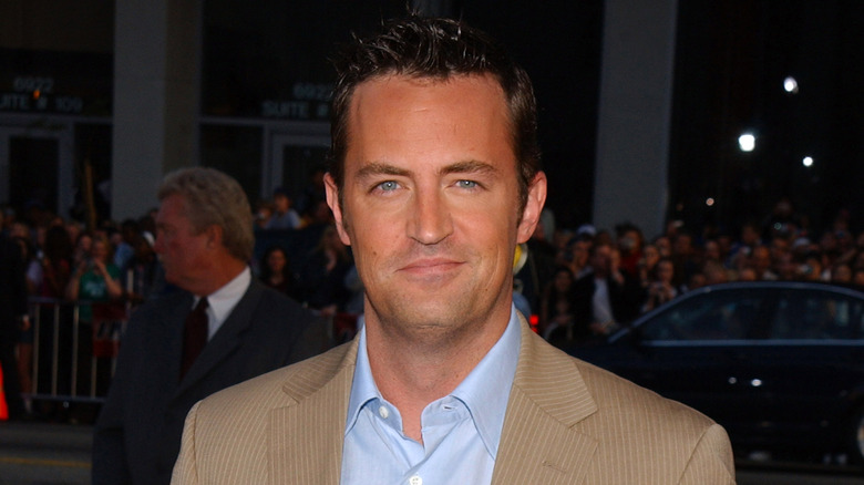 Matthew Perry smiling 