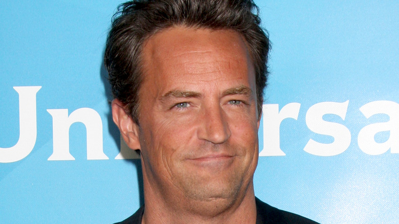 Matthew Perry smiling