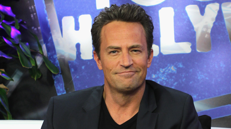 Matthew Perry smiling