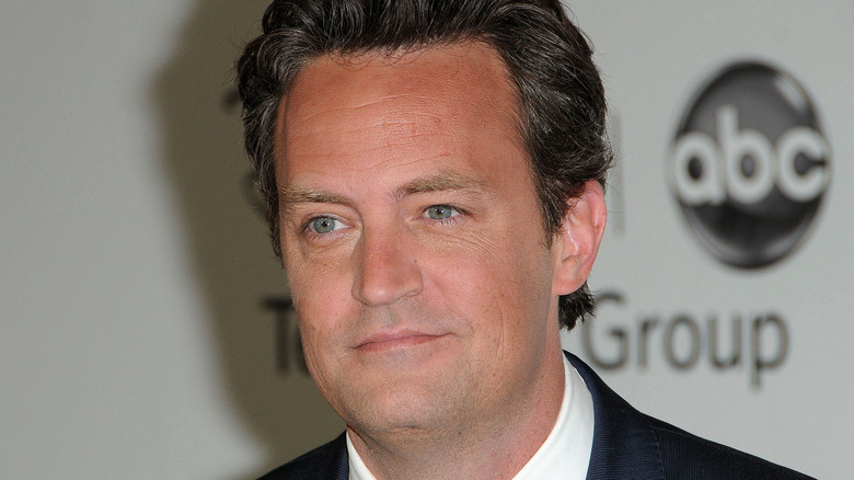 Matthew Perry smiling