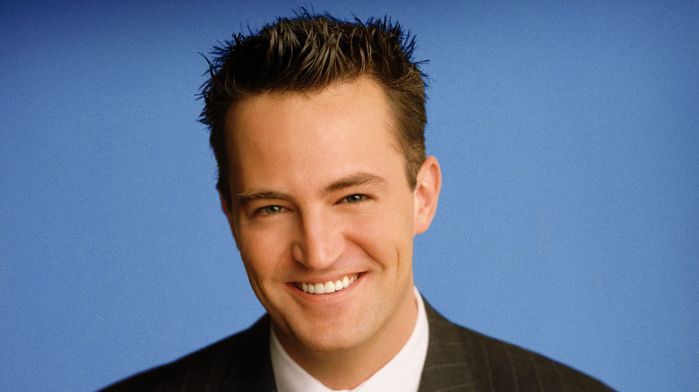 Young Matthew Perry smiling