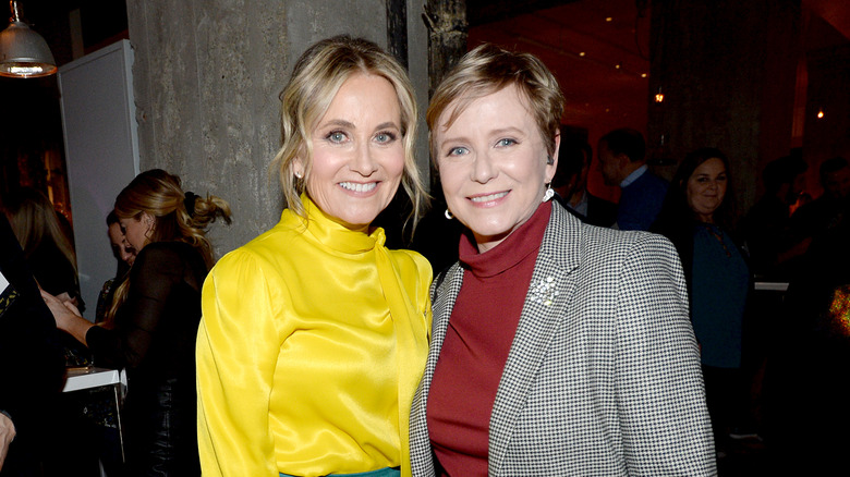 Maureen McCormick And Eve Plumb in 2019