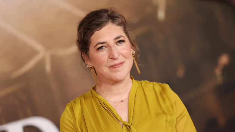 Mayim Bialik at the premiere of "Gladiator II" in November 2024