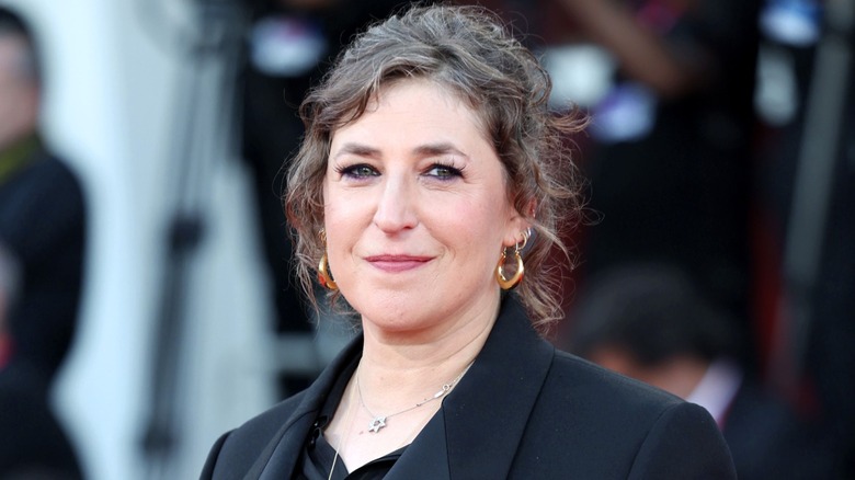 Mayim Bialik at the 2025 Venice International Film Festival