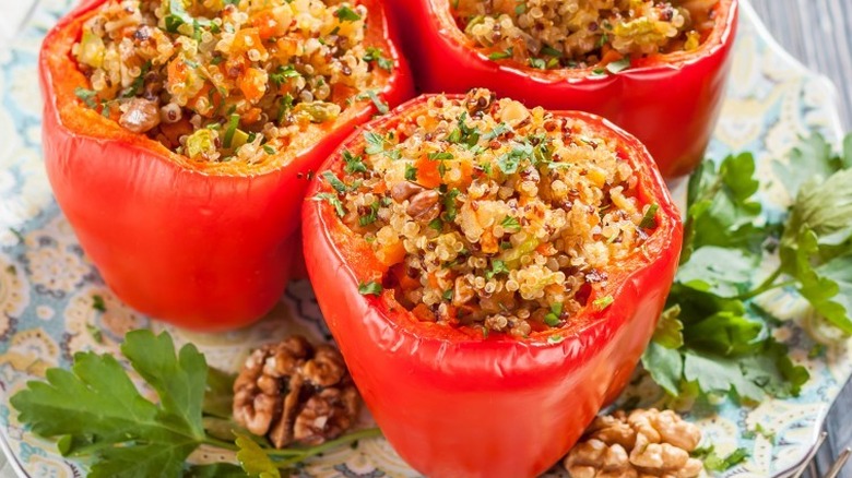stuffed peppers vegetarian