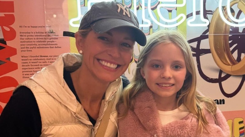 Ainsley Earhardt with her daughter, Hayden, in April 2025
