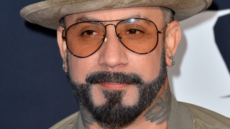 aj mclean on red carpet