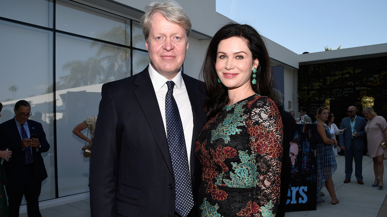 Charles and Karen Spencer posing at event