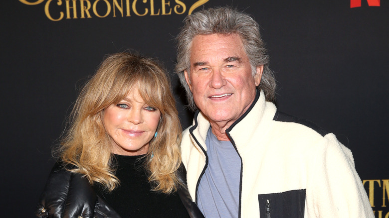 Goldie Hawn and Kurt Russell