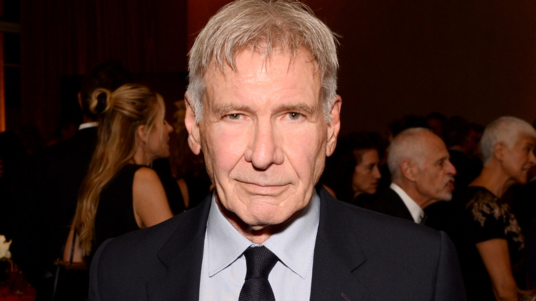 Harrison Ford smiling