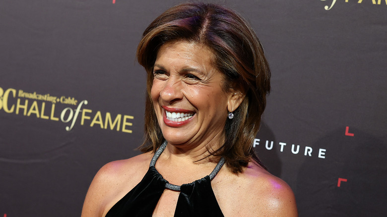 Hoda Kotb on the red carpet 