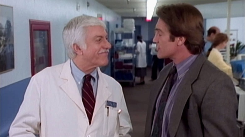 Barry and Dick working together on Diagnosis Murder