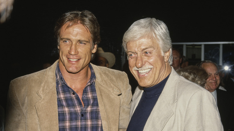 Dick Van Dyke with his son Barry Van Dyke