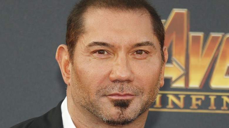 Dave Bautista at Avengers premiere 