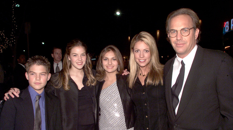 Kevin, Christine, Annie, Lily, and Joe Costner