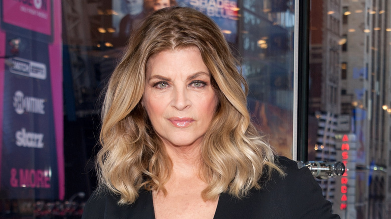 Kirstie Alley smiling