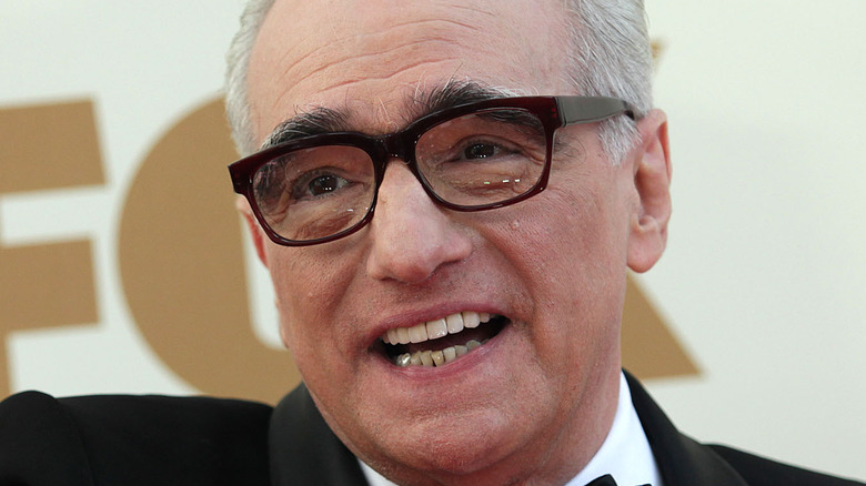 Martin Scorsese smiling