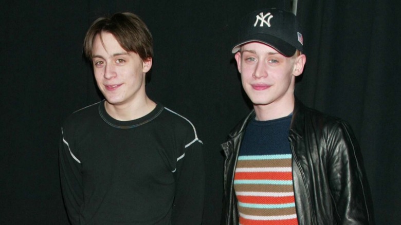 brothers Macaulay and Kieran Culkin smiling