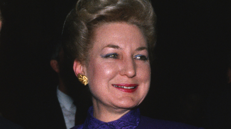 Maryanne Trump Barry smiling