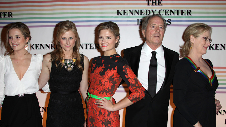 Meryl Streep, Don Gummer, daughters