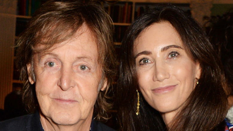 Nancy Shevell with Paul McCartney