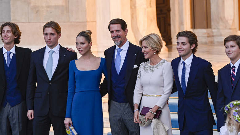 The Greek royal family 