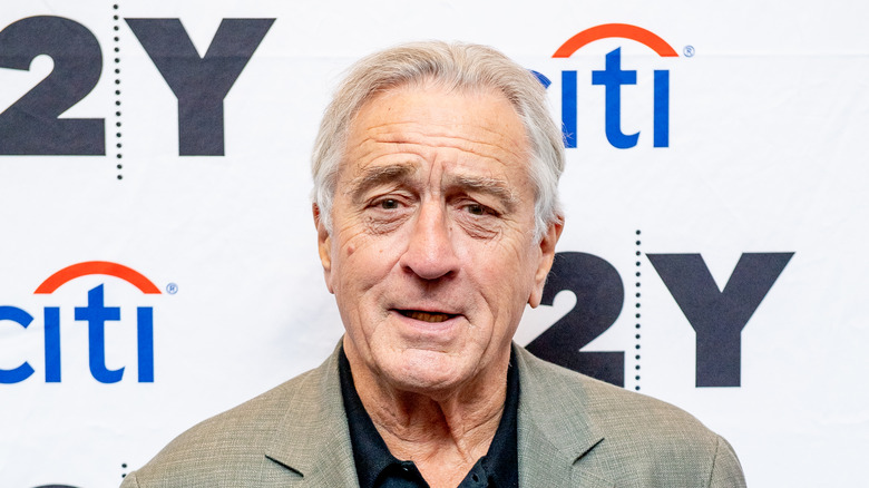 Robert De Niro on the red carpet