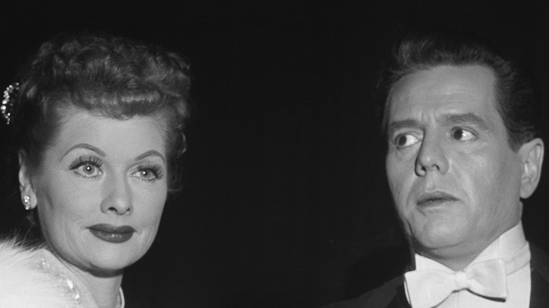 Lucille Ball and Desi Arnaz