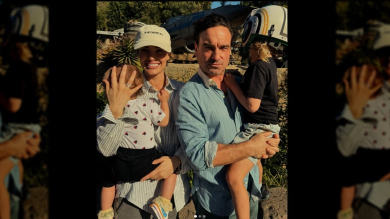 Johnny Galecki shared a picture of Johnny Galecki, Morgan Galecki, Avery Orbison and Oona Evelena spending time at Disneyland on Instagram (2024)