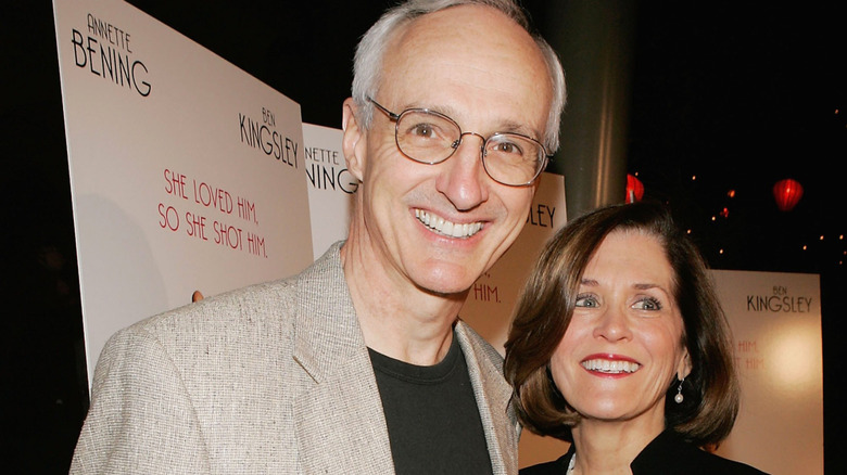 Michael Gross and Elza Bergeron smiling.