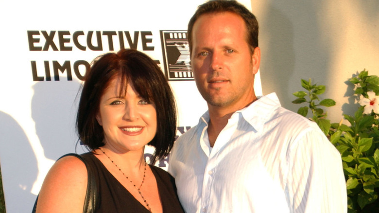 Tina Yothers and her husband Robert Kaiser posing for a photo.