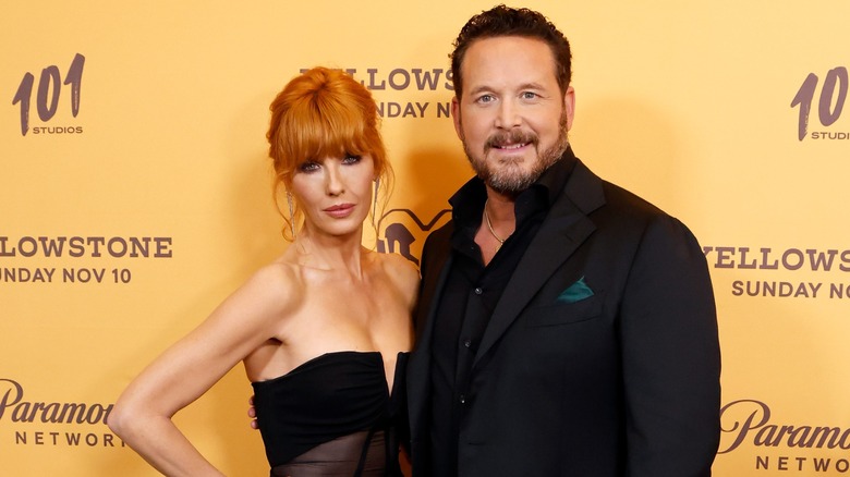 Cole Hauser & Kelly Reilly attend the 2024 premiere of "Yellowstone"