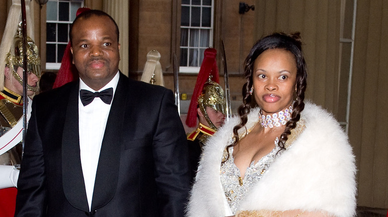 King Mswati III and Inkhosikati LaMasango