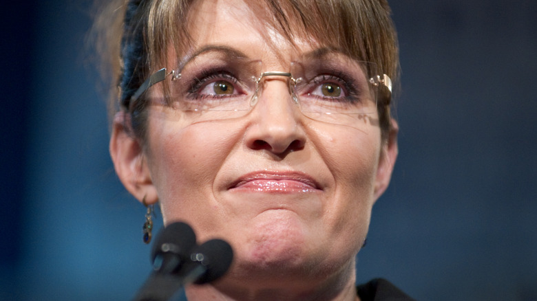 Close up, Sarah Palin