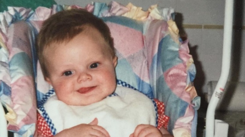 Meg Ryan's son Jack Quaid as a baby