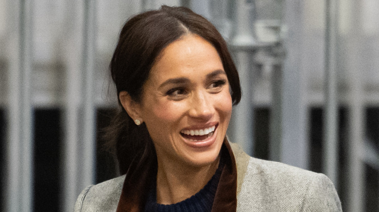 Meghan Markle smiling