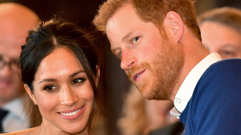 Prince Harry and Meghan Markle convene at an event
