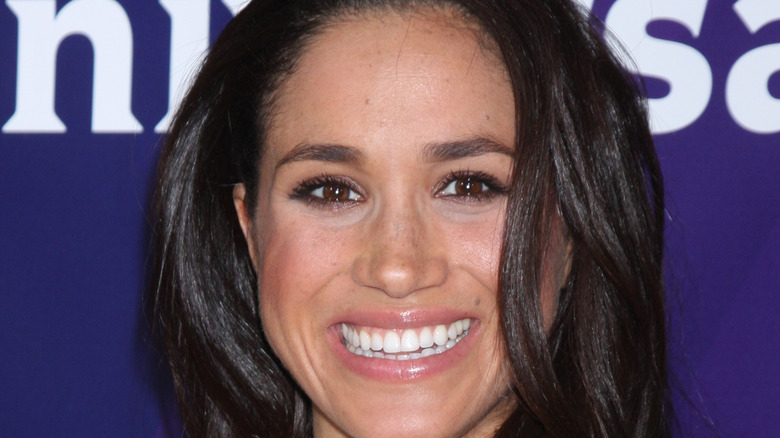 Meghan Markle smiling