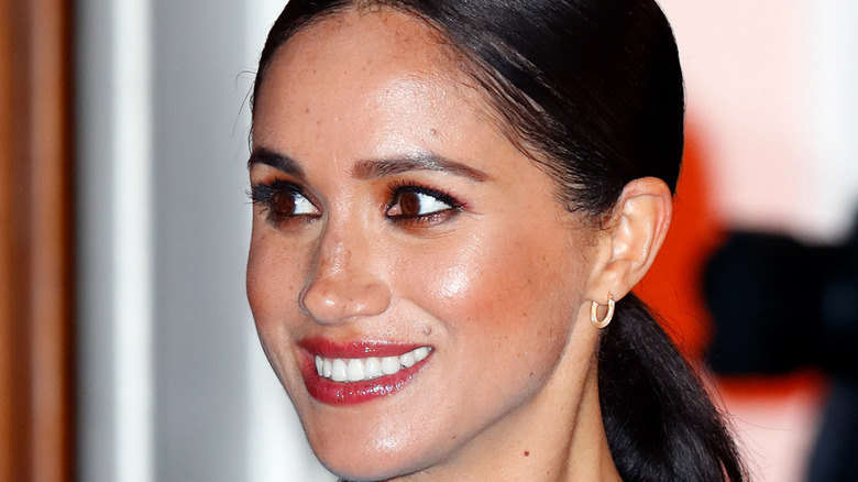 Meghan Markle smiling