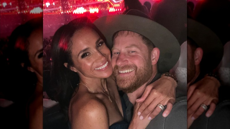 Meghan Markle and Prince Harry at Beyoncé's Cowboy Carter tour L.A. show