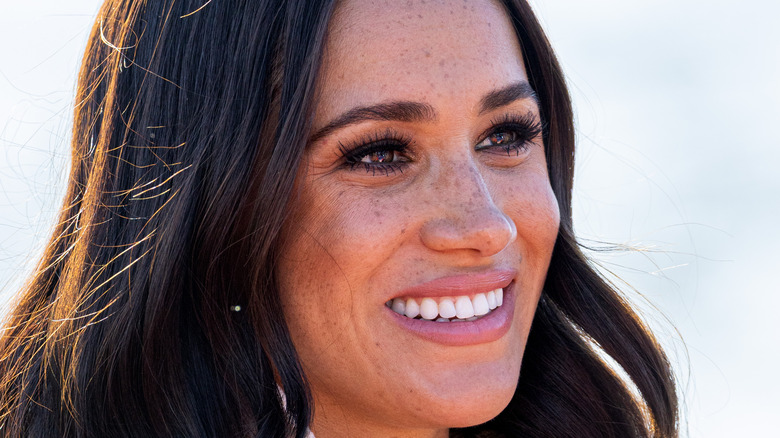 Meghan Markle smiling