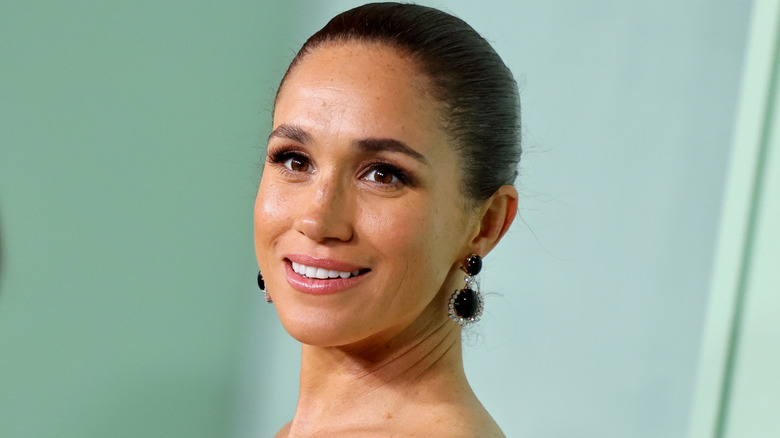 Meghan, Duchess of Sussex attends Annual Fifteen Percent Pledge Fundraising Gala Honoring Ms. Tina Knowles at Paramount Studios on February 07, 2026.