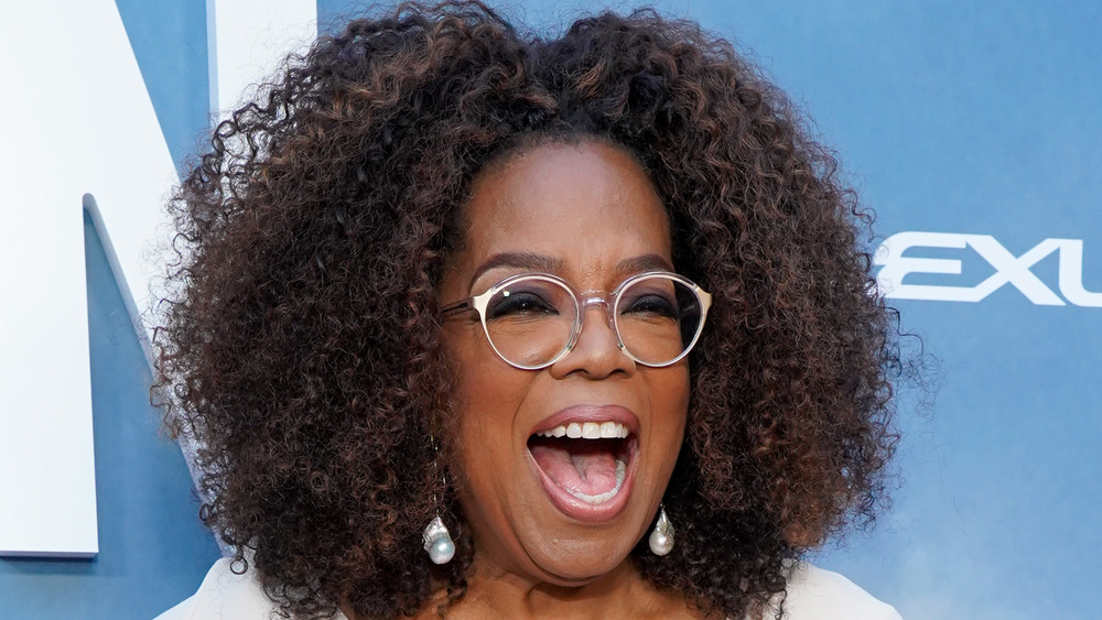 Oprah wearing glasses