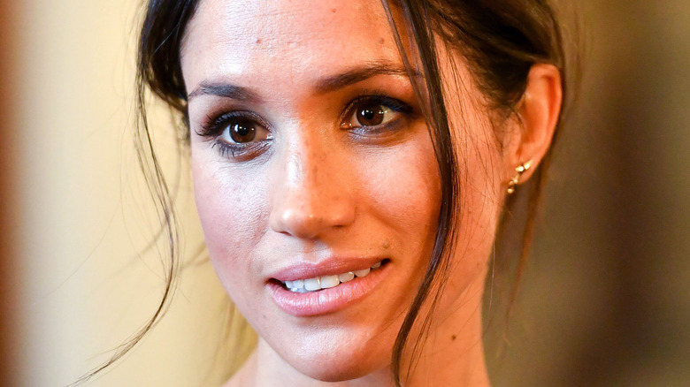 Meghan Markle smiling