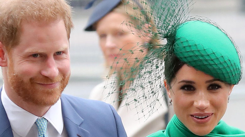 Prince Harry and Meghan Markle at a royal event