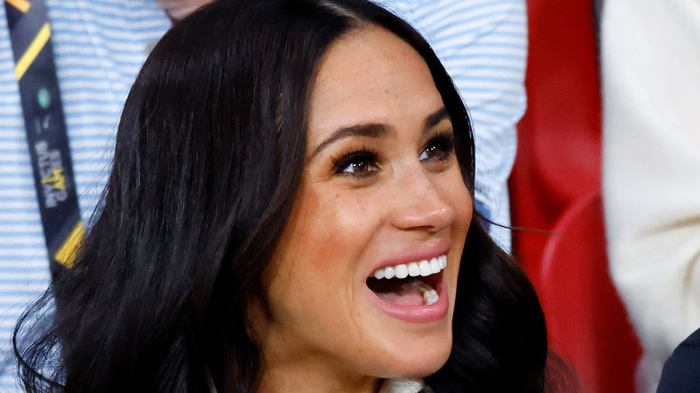 Meghan Markle smiling 