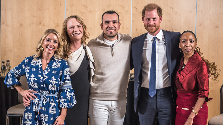 Prince Harry and Dr. Sophie Chandauka