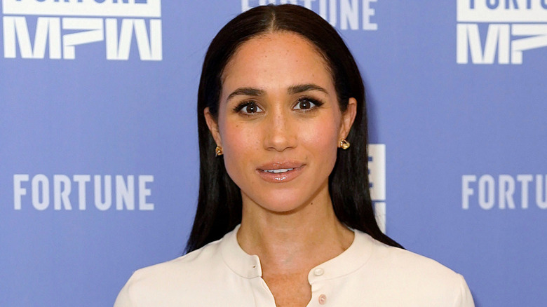 Meghan Markle smiling