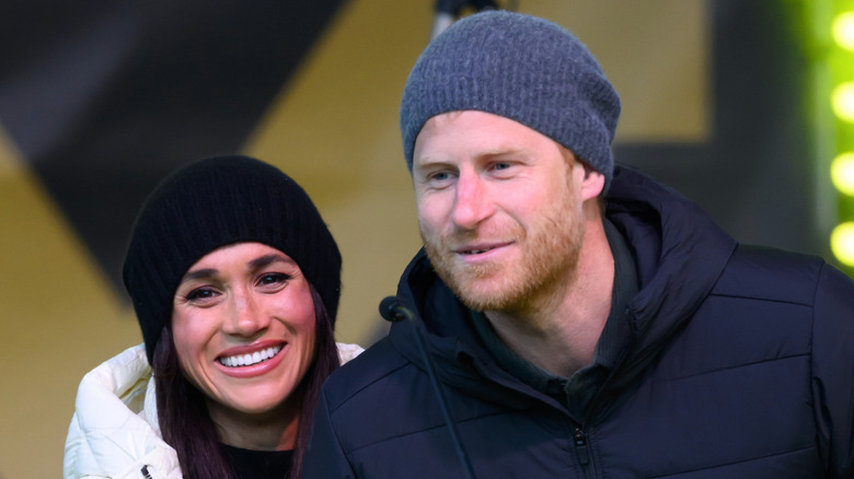Meghan Markle and Prince Harry smiling