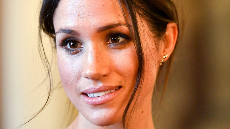 Meghan Markle smiling